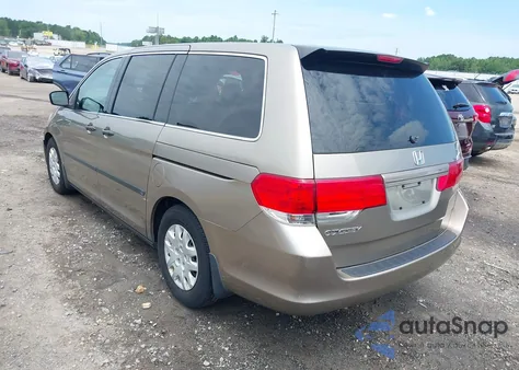 2009 Honda Odyssey Lx из США, поврежденный, VIN 5FNRL382X9B028764